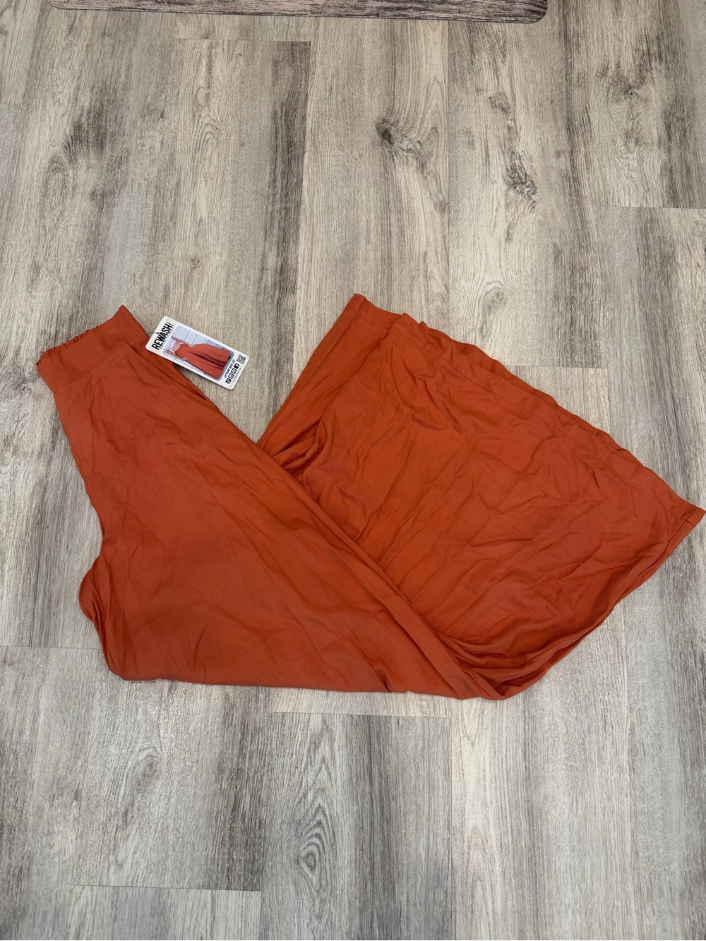 Rewash XS Rust Orange Extreme Wide Leg Palazzo Pants NWT